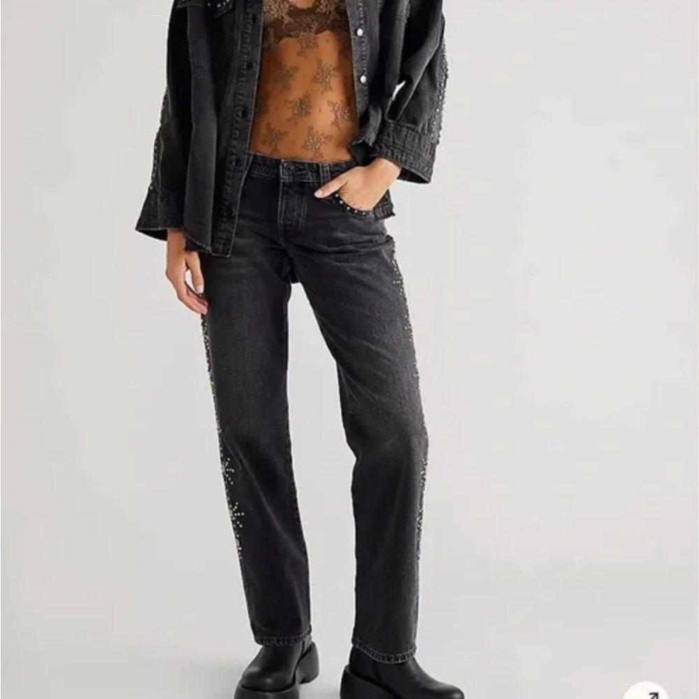 We the Free Cooper Studded Jeans Size 29